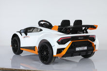 Load image into Gallery viewer, TAMCO SMT-555 white Licensed Lambojini ride on car, kids electric car, riding toys for kids with remote control Amazing gift for 3~6years boys/grils
