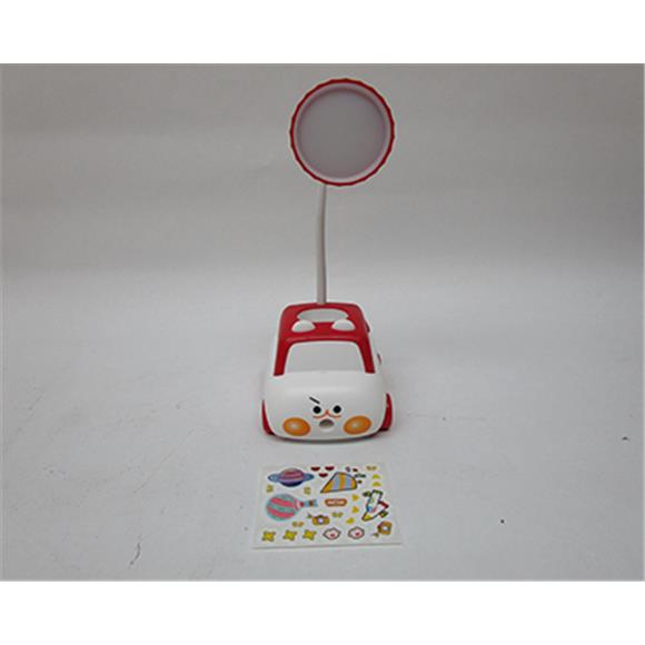 LIGHT & PENCIL SHARPENER RED CAR