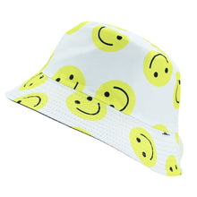 Load image into Gallery viewer, Reversible Emoji Bucket Hat
