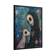Load image into Gallery viewer, You Are Not Too Broken to Be Whole — Emotional Gothic Fantasy Poster
