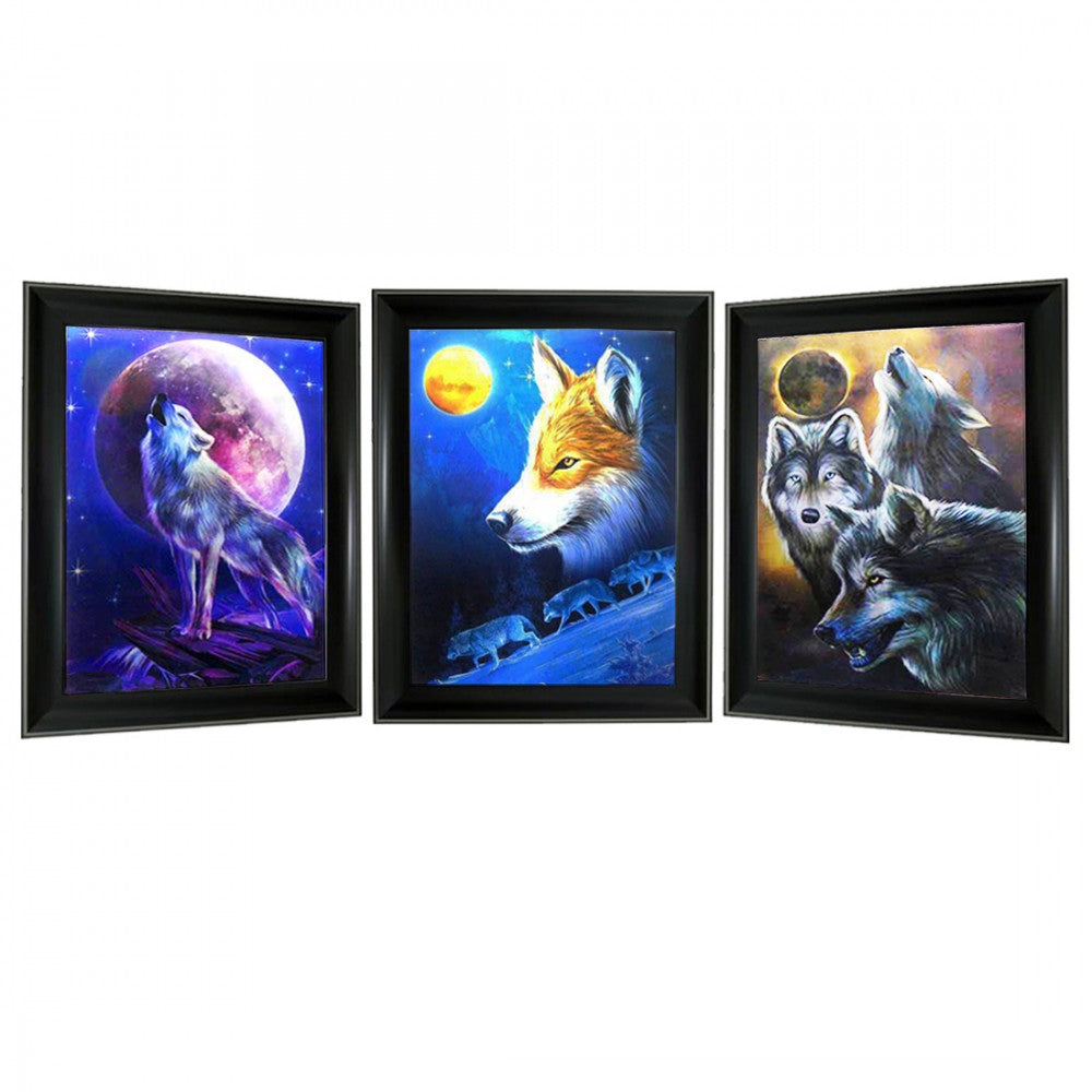 Wolf 3D Triple Image (MINIMUM OF 4)