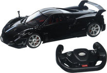 Load image into Gallery viewer, 1:14 Rastar RC Pagani Huayra Super Sports Car (Black)
