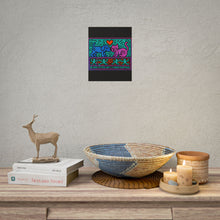 Load image into Gallery viewer, Be Kind It’s Free Rolled Poster — Bright Playful Animal Pop Art Print
