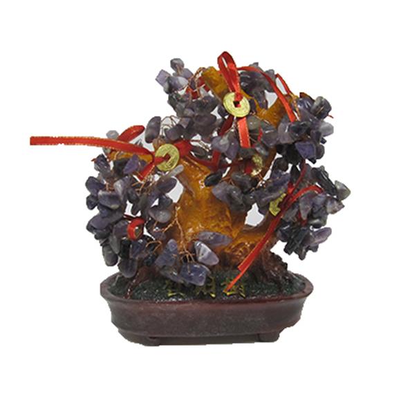 AMETHYST W/COIN TREE