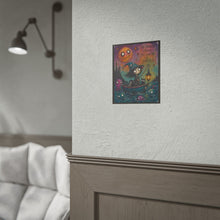 Load image into Gallery viewer, The Bravest Thing You Can Be Is Yourself Rolled Poster — Gothic Whimsical Ocean Fantasy Wall Art
