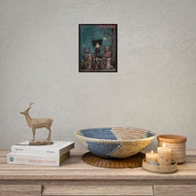Load image into Gallery viewer, Life Is a Collection of Moments Not Things Rolled Poster — Gothic Whimsical Woodland Wall Art
