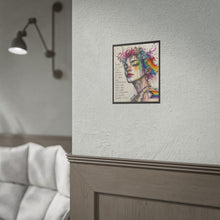 Load image into Gallery viewer, "Their Map Your Life" Pride Art | Fine Line Sketch Bandage Nose Poster

