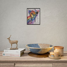 Load image into Gallery viewer, "Be Proud Of Who You Are Becoming" Pride Art | LGBTQ+ Protest Print
