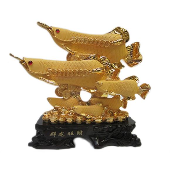 6 FISHES SET W/ BASE