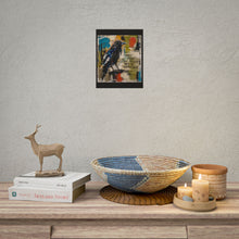 Load image into Gallery viewer, They Fight Not for Glory but for Another Day Rolled Poster — Abstract Raven Survival Wall Art
