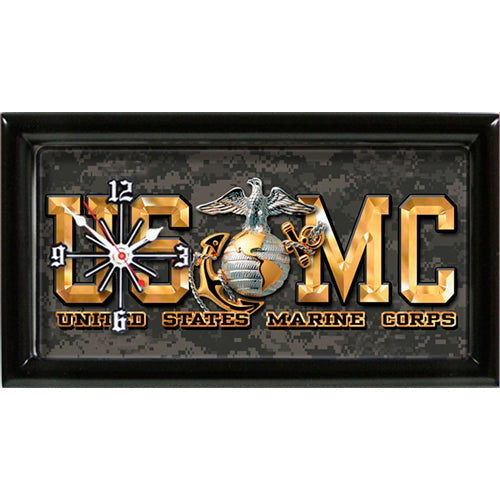 UNITED STATES MARINE CORPS CLOCK