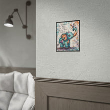 Load image into Gallery viewer, "Not Everything That Breaks You Is Meant to Stay Broken Forever" – Motivational Watercolor Canvas Poster

