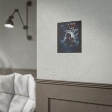 Load image into Gallery viewer, Rolled Poster — "To Survive Is To Endure" Dark Moody Illustration Poster
