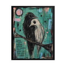Load image into Gallery viewer, Bird Lovers Poster — 'Love Isn’t Finding Someone' Rolled Art Print
