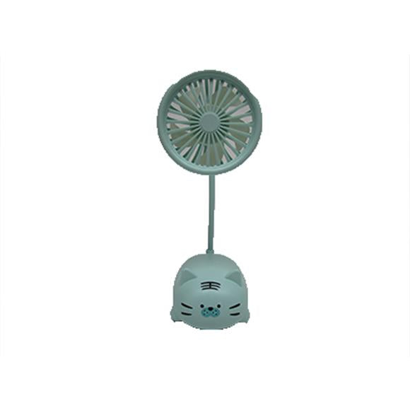 CAT TABLE FAN BLUE