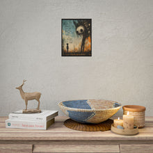 Load image into Gallery viewer, Rolled Poster — Moody Surreal Art Print “People Can Be Right There and Still Be Nowhere to Find”
