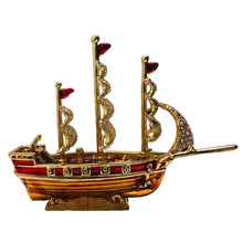 Load image into Gallery viewer, Red Sail Boat Jewelry Case  (MINIMUM OF 2)
