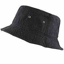 Load image into Gallery viewer, Newhattan 100% Cotton Solid Bucket hats Unisex
