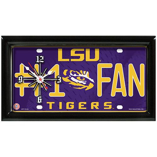 LOUISIANA STATE TIGERS CLOCK
