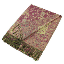 Load image into Gallery viewer, Paisley Pashmina Shawls Scarf 023
