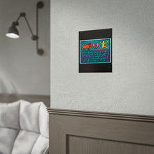 Load image into Gallery viewer, Rolled Poster - 'Sometimes Love Hurts' Pop Art Quote Print
