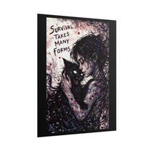 Load image into Gallery viewer, Survival Takes Many Forms Poster – Emotional Gothic Art Print
