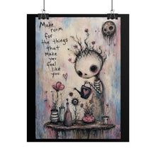 Load image into Gallery viewer, Make Room for the Things That Make You Feel Like You – Inspirational Whimsical Wall Art
