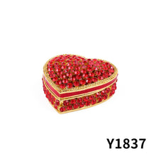 Load image into Gallery viewer, Crown with Cross Jewelry Case
