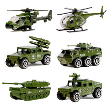 Load image into Gallery viewer, Diecast Military Vehicle Playset (6 Vehicles)  (available for purchase in increments of 1)
