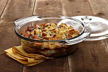 Load image into Gallery viewer, Anchor Hocking 2Qt Oven Basics Casserole Dish with Lid
