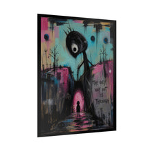 Load image into Gallery viewer, Rolled Poster — Surreal Dark Art Print “The Only Way Out Is Through”
