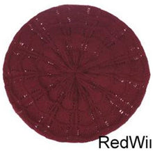 Load image into Gallery viewer, 12-pack Wholesale Beret Hat Light Knit Hat High Quality
