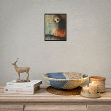 Load image into Gallery viewer, Rolled Poster – Moody Surreal Art Print “Life is Not Meant to be Understood Only Lived”
