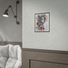 Load image into Gallery viewer, Rolled Poster — "My Heart Isn't a Limited Space" Floral Portrait Art Print
