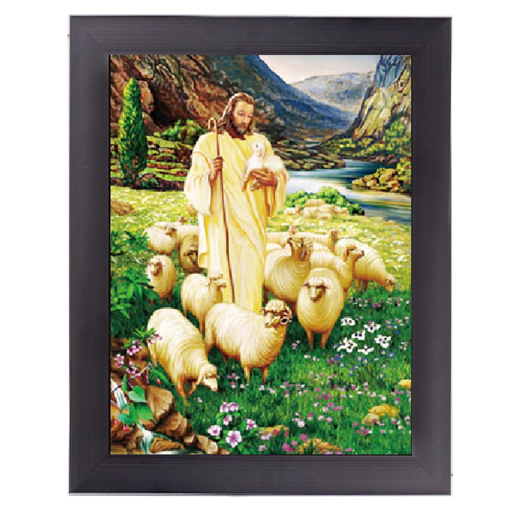 Jesus and Shepard 3D Triple Image  (MINIMUM OF 4)