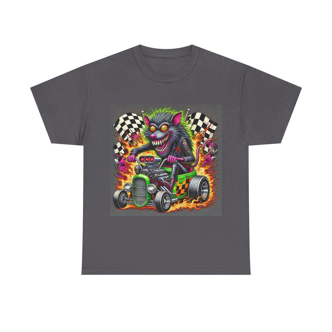Killer Racing Rat Hot Rod Wild T-Shirt - Size S - 5XL