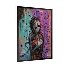 Load image into Gallery viewer, Rolled Poster — Gothic Healing Art Print with Quote: "I Am Not What Happened to Me"
