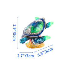Load image into Gallery viewer, Sea Turtle Jewelry Case
