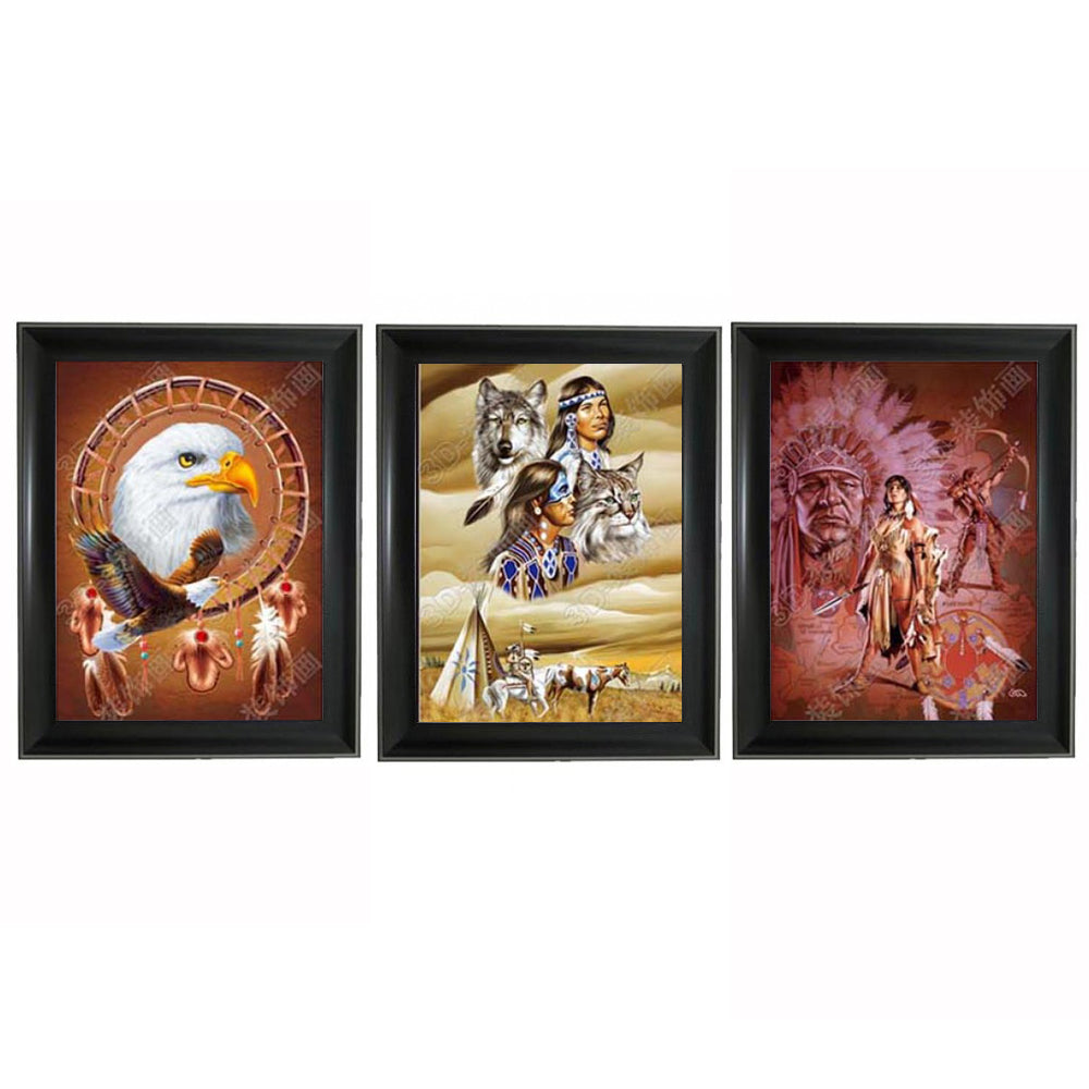 Indian 3D Triple Image  (MINIMUM OF 4)