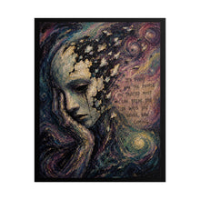 Load image into Gallery viewer, Cosmic Heartbreak Wall Art | Deep Meaningful Sorrow Quote Print
