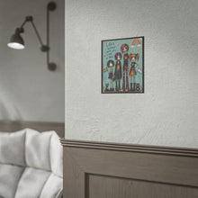 Load image into Gallery viewer, "Live As You" Pride Wall Art | Gothic Cute Rainbow &amp; Trans Flag Poster
