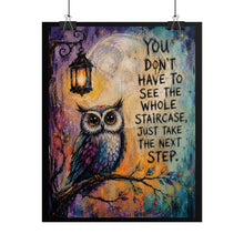 Load image into Gallery viewer, "Keep Going" Sea Turtle Motivational Poster – Ocean Quote Wall Art Print
