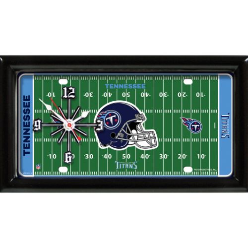 TENNESSEE TITANS FIELD CLOCK