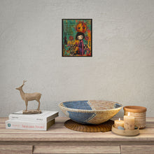 Load image into Gallery viewer, Grow Through What You Go Through and Keep Blooming Anyway Rolled Poster — Whimsical Inspirational Fantasy Wall Art
