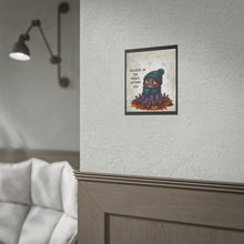 Load image into Gallery viewer, Rolled Poster — "Believe in the Magic Within You" Cute Octopus Art Print
