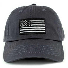 Load image into Gallery viewer, Newhattan 100% Cotton Baseball Caps Embroidered USA Flag
