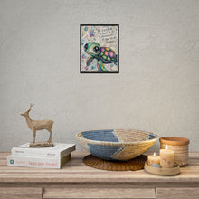 Load image into Gallery viewer, Turtle Poster – Inspirational “You Don't Have to Have It All Figured Out” Rolled Art Print

