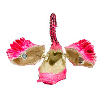 Load image into Gallery viewer, Diamond Swan Trinket Keepsake Box Hinged Figurine Collectible Ring Holder Wedding Favor Gift  (MINIMUM OF 2)
