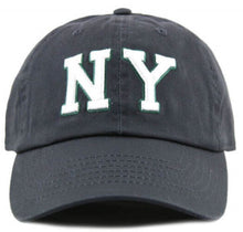 Load image into Gallery viewer, Newhattan 100% Cotton Baseball Caps NY Embroidered
