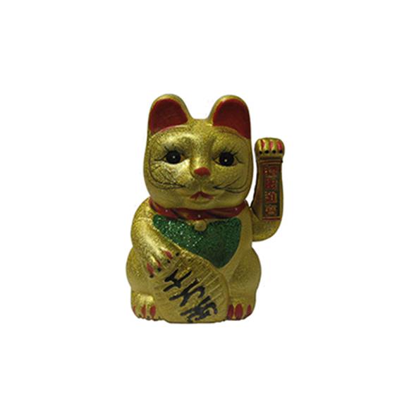 7″ LUCKYCAT,WAVING GOLD